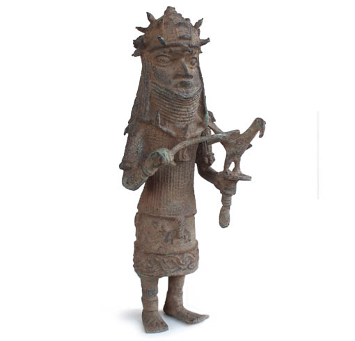Figur Bronze Benin