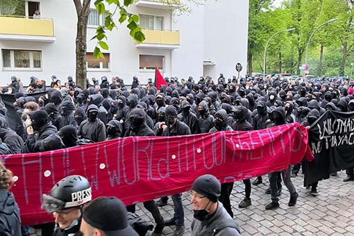 Antifa Vermummung